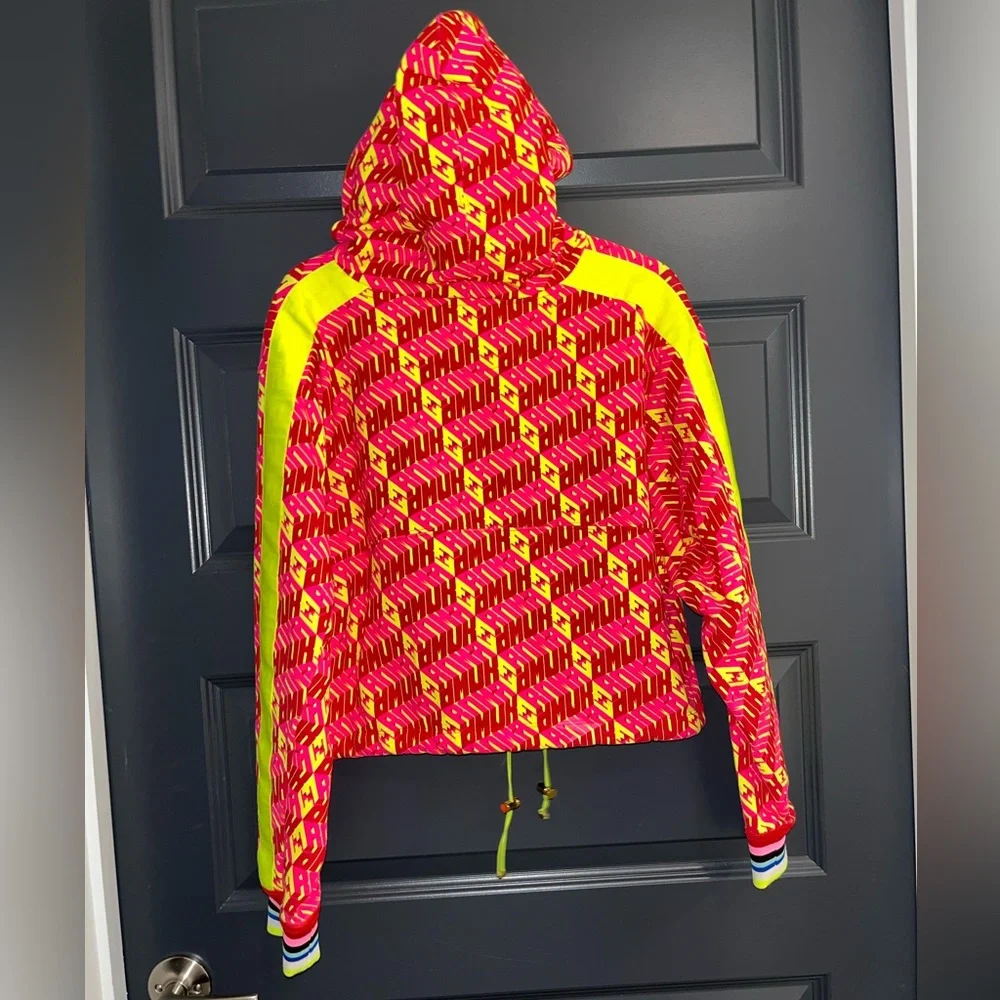 FENDI Roma Amor FF Zucca Monogram Hoodie Size: S - Picture 4 of 9